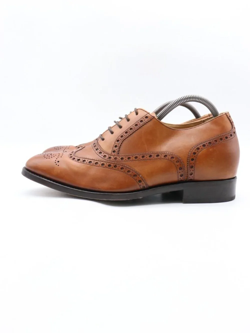 Mario Bertulli Oxford Wingtip Men's Size EU 43 Brown Leather Lace Up Dress Shoes